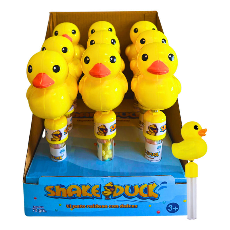 Juguetes Para Cumpleaños - Pato Con Sonido Y Dulces (9 Uni)