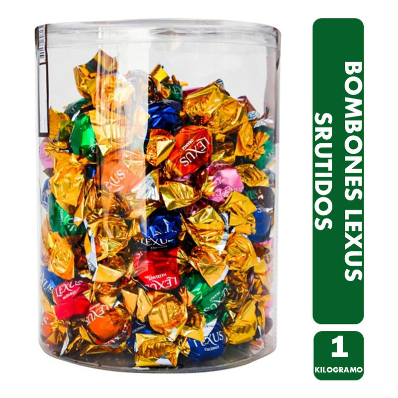 Bombones Lexus - Chocolates Especiales Regalo Caja Plástica