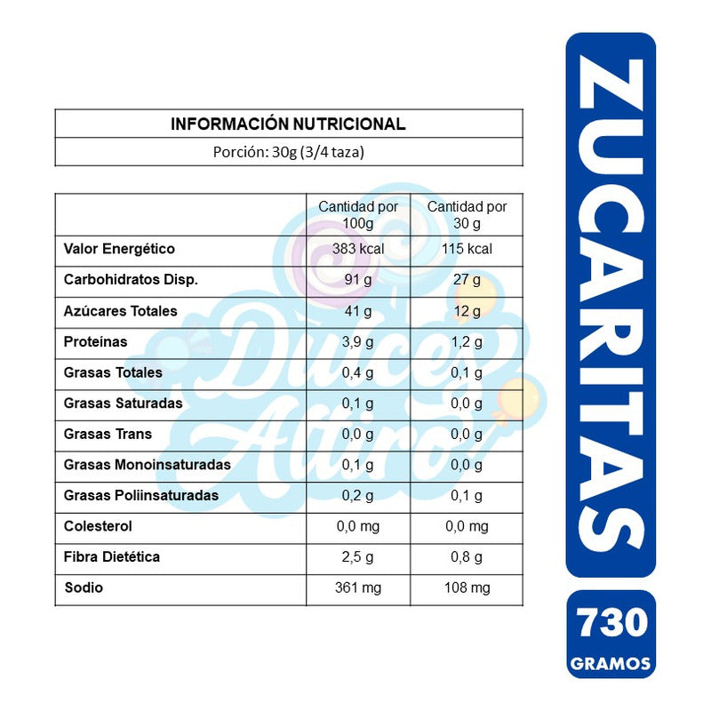 Cereal Zucaritas - Marca Kellog´s (caja Con 730 Gramos)