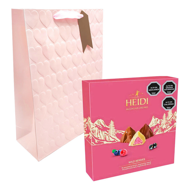 Bombones De Chocolates Heidi Wild Berries + Bolsa De Regalo