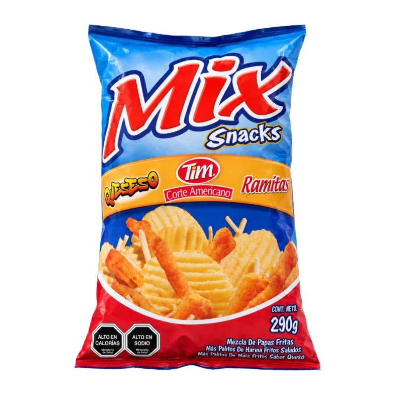 Mix Snacks Para Compartir De Tim (contiene 290 Gramos)
