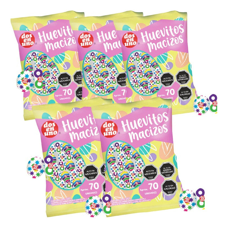 Huevitos De Pascua Dos En Uno Por Mayor (pack 5 Unidades)