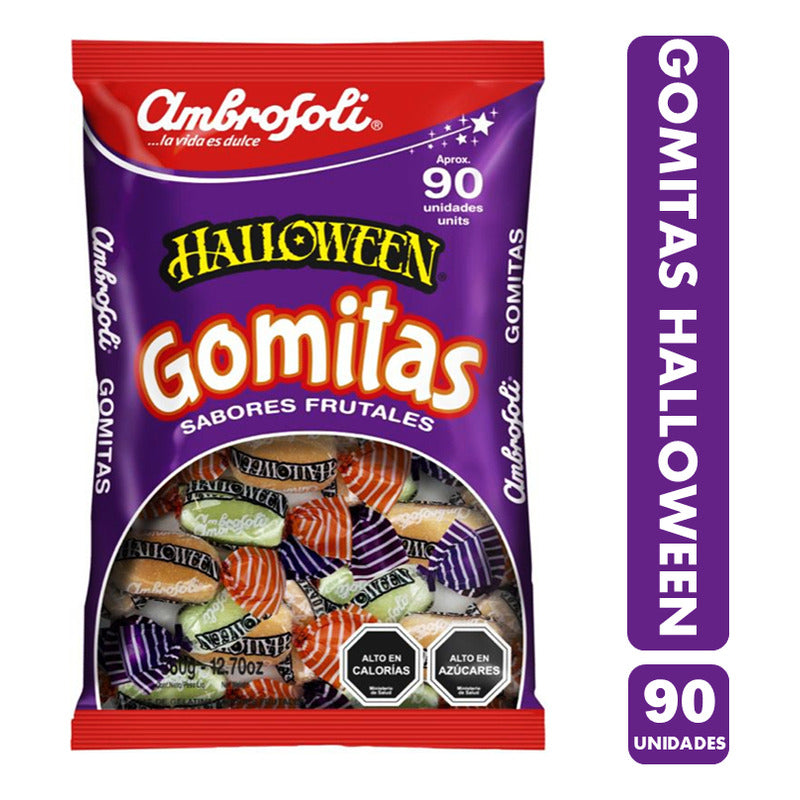 Dulces Halloween - Gomitas Frugelé Sabor Frutas (bolsa 90un)