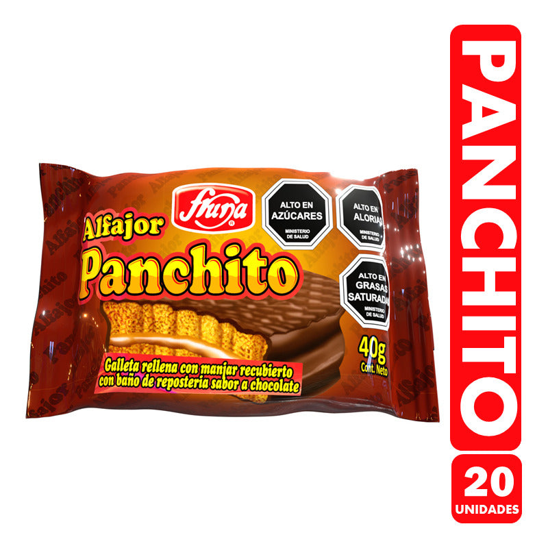 ALFAJOR PANCHITO FRUNA X 20UN.