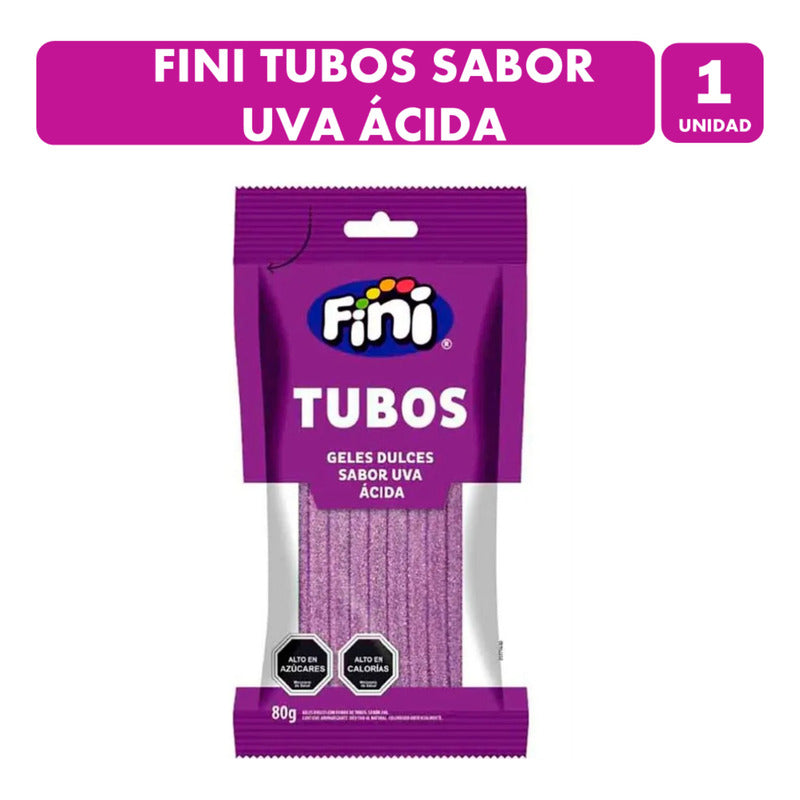 Tubos Fini Uva Acida - Tubos Morados Clásico (unitario)