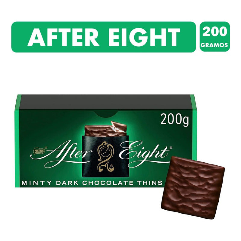 After Eight Chocolate Con Menta  De Nestlé (caja Con 24u)