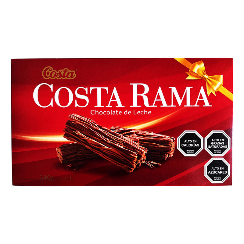 Costa Rama Chocolate - Caja Gigante Para Regalo - 240 Gramos