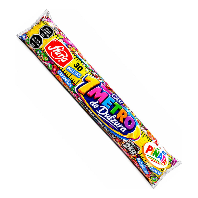 Piñata Cumpleaños 1 Metro De Dulces Surtidos Fruna  (2kg)