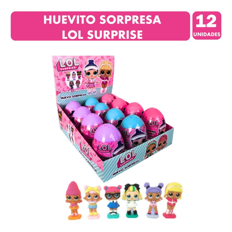 Huevo Sorpresa Lol Surprise De Brickel Candy (display 12u)