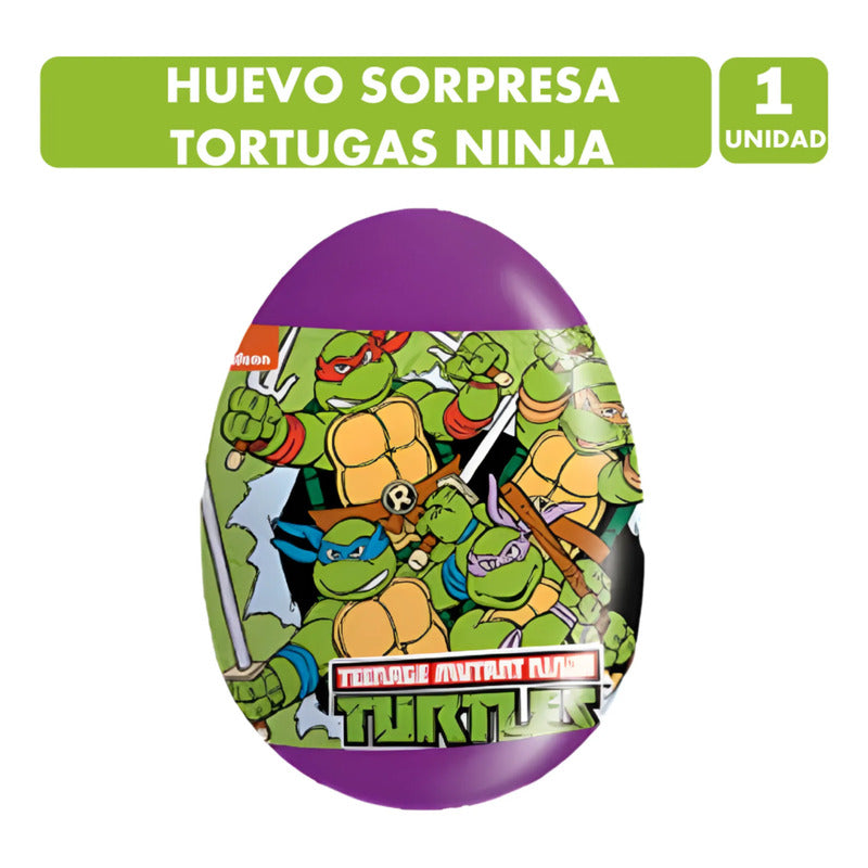 Huevo Sorpresa Tortugas Ninja Nickelodeon De Brickel Candy