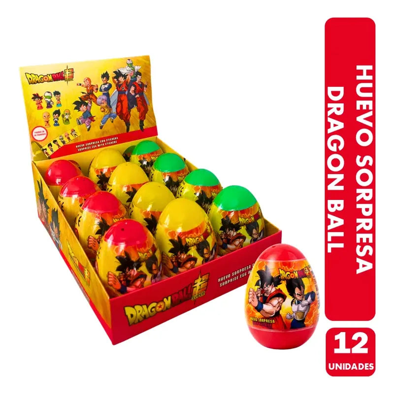 Huevo Sorpresa Dragon Ball (display 12 Unidades)