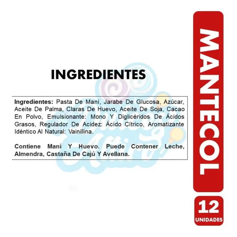 Mantecol Tradicional Barra Individual (caja Con 12 Unidades)