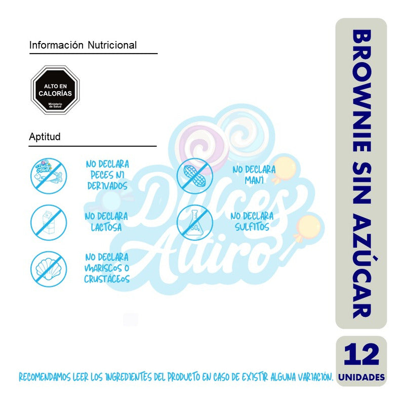 Bizcocho De Chocolate Sin Azúcar- Nutrabien(caja Con 12 U)