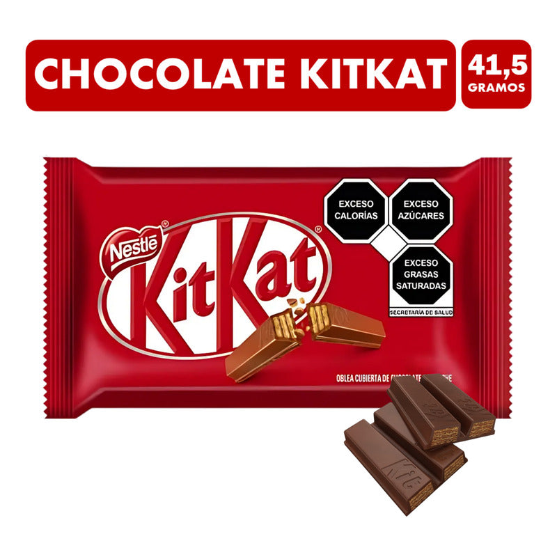 Kit Kat Individual De Nestlé De Chocolate De Leche (unidad)