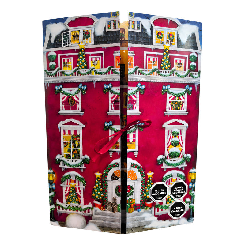 Calendario Adviento Diseño Casa - 24 Días Para Navidad