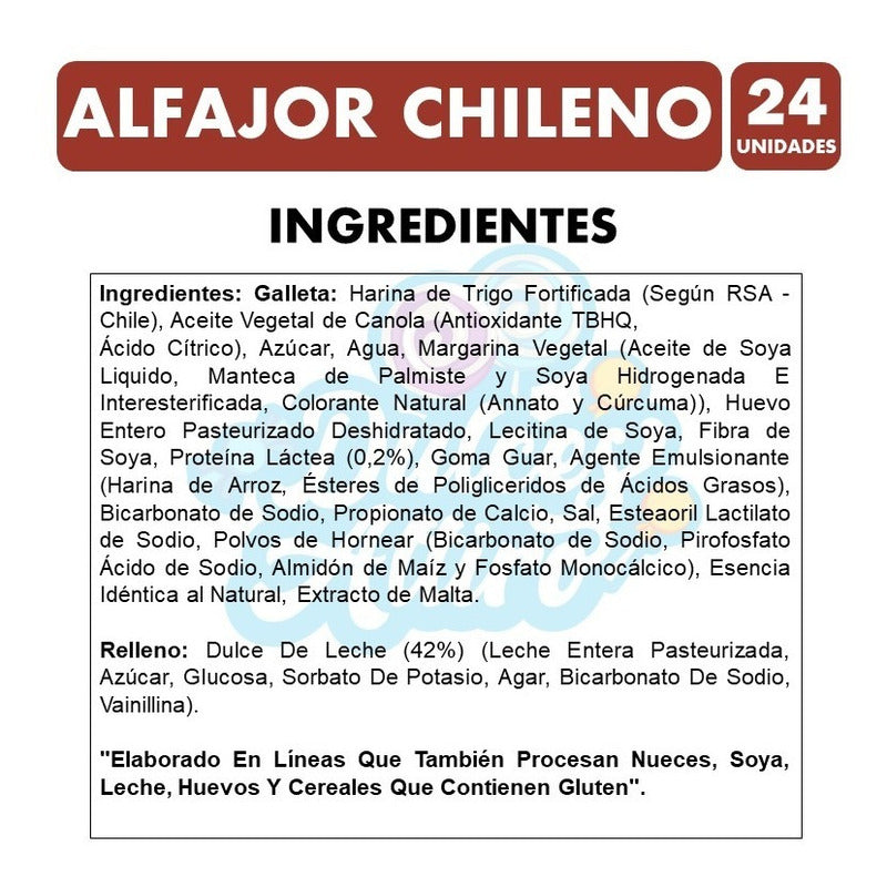 Alfajor Chileno Nutrabien X24