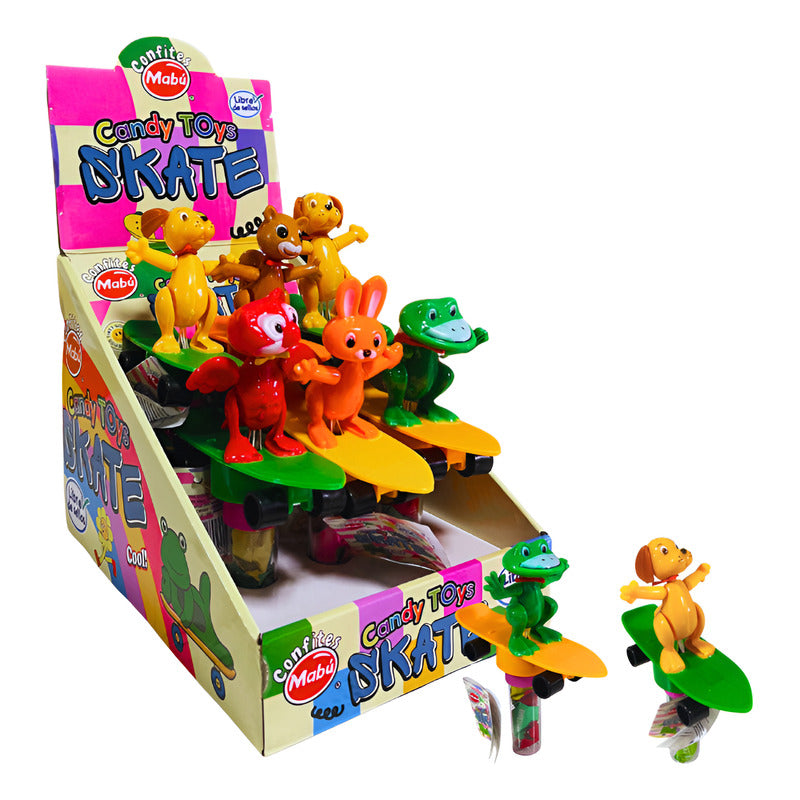 Juguetes Para Cumpleaños - Candy Toy Skate De Mabú (6 Uni)