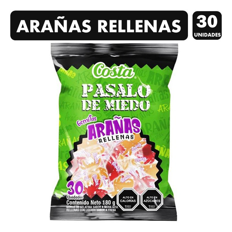 Gomitas Con Forma De Araña Hallowee Ambrosoli(bolsa Con 30u)