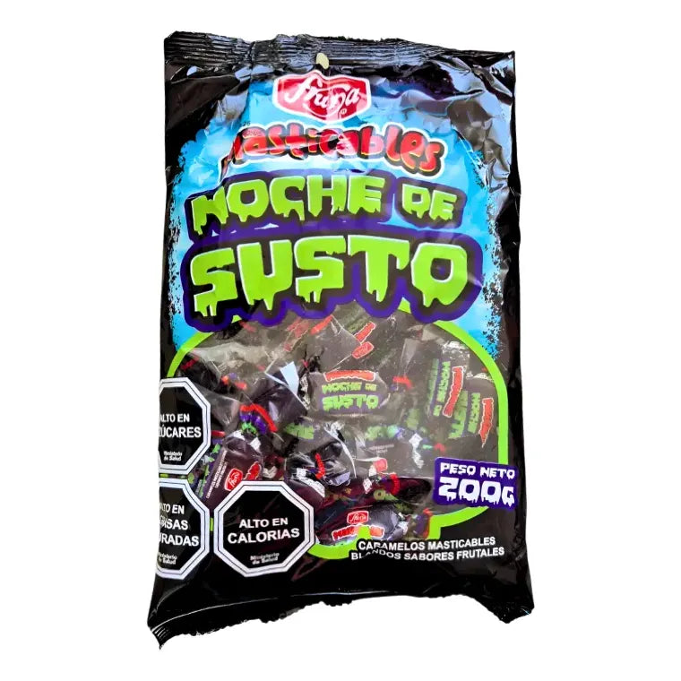 Dulces Para Halloween - Masticables Frutales Noche De Susto