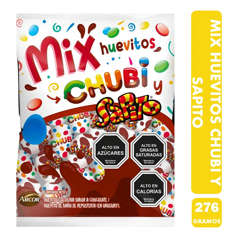 Huevitos De Pascua Chocolate Surtidos Mix Chubi Y Sapito