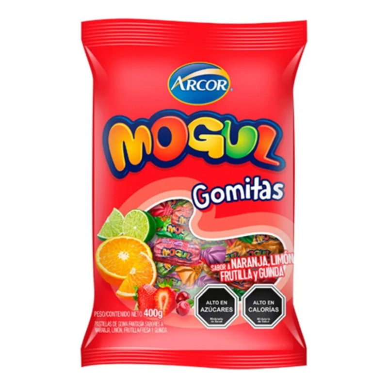 Mogul Gomitas De Arcor, Sabor Surtido - Bolsa De 400 Gramos.