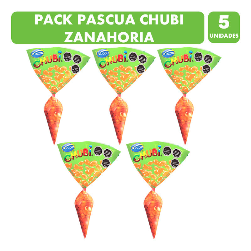 Huevos De Pascua Por Mayor Zanahoria De Chubi (pack 5 Uni)