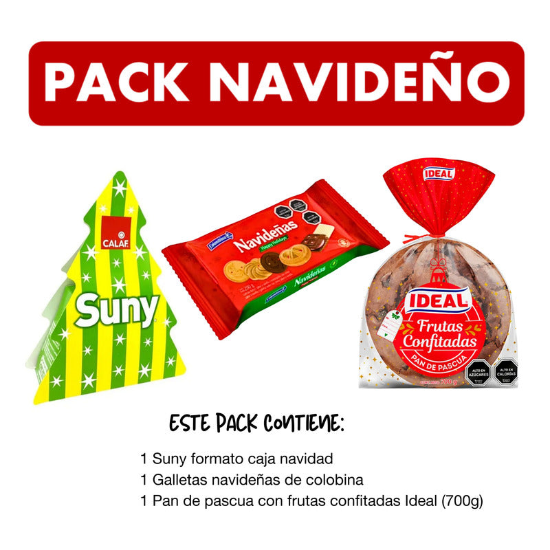 Pan De Pascua, Suny Y Galletas Navideñas Especial Navidad