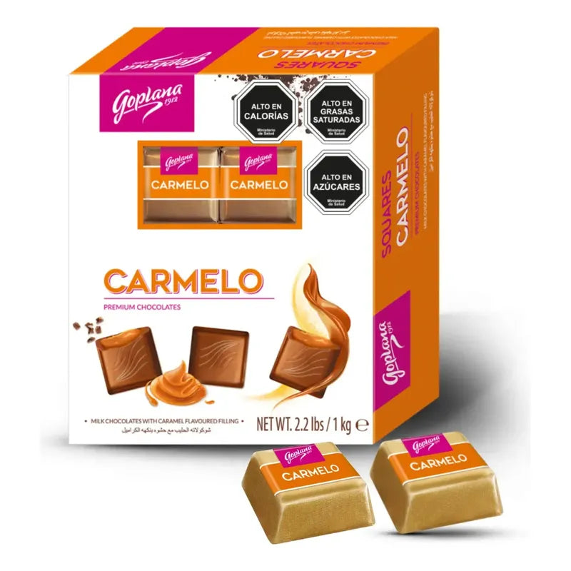 Bombones Premium Goplana Sabor Caramelo - Caja Con 1 Kilo