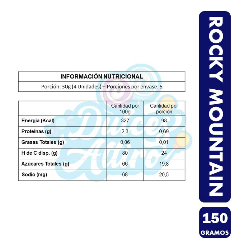 Rocky Mountain - Malvaviscos De Colores (bolsa Con 150gr)