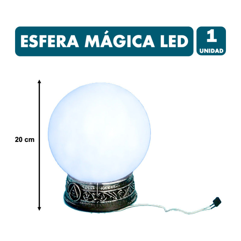 Esfera Para Decorar En Halloween - Deco Con Sonido Y Luces