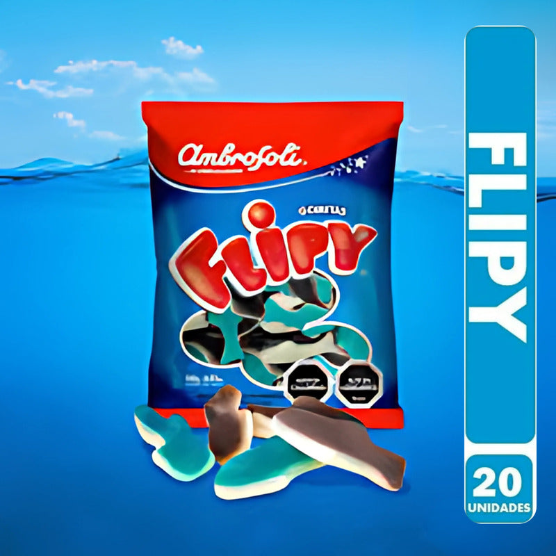 Flipy - Gomitas De Ambrosoli (caja Con 20 Unidades)