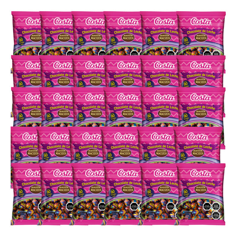 Bolsa Huevos De Pascua Costa Por Mayor De 80u (30 Bolsas)