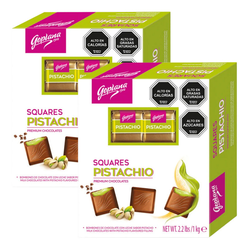 Chocolate Bombónes Premium Goplana Pistacho (pack 2 Un)