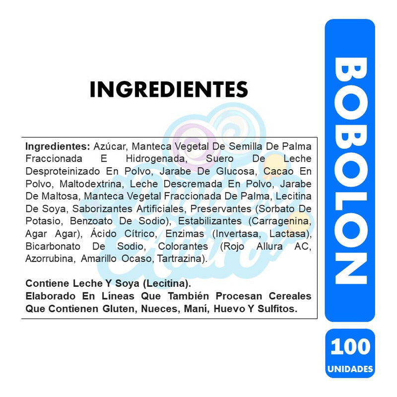 Chocolates Rellenos Bobolon De Fruna (bolsa Con 100unidades)