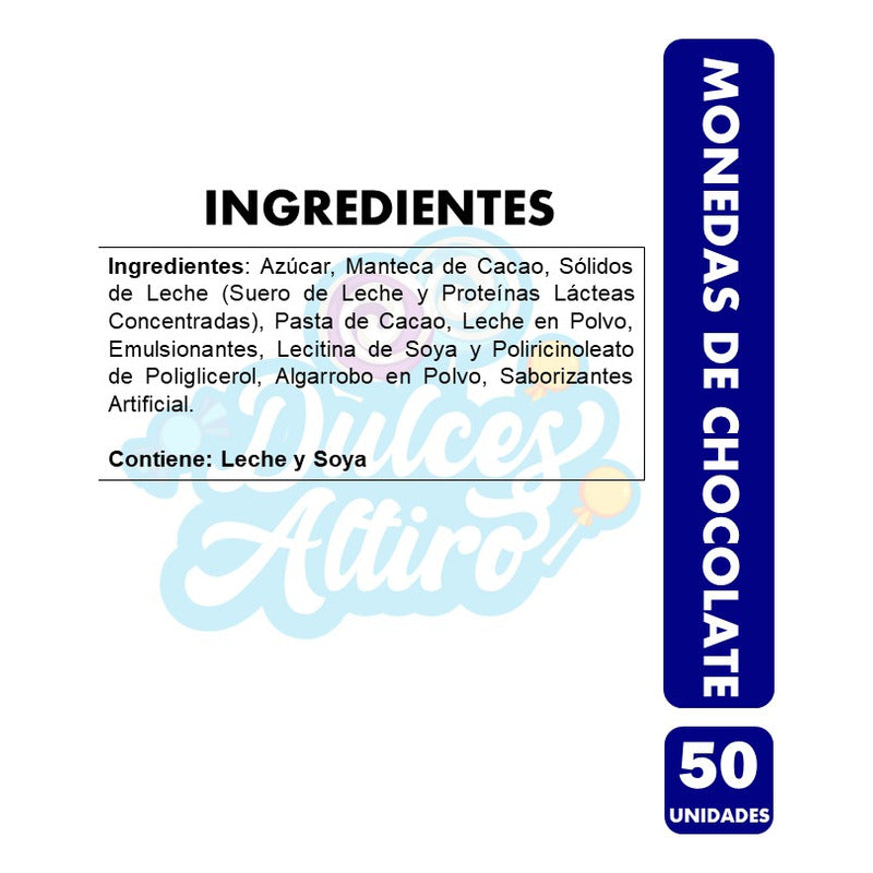 Chocolates Halloween - Monedas De Chocolate (bolsa De 50)