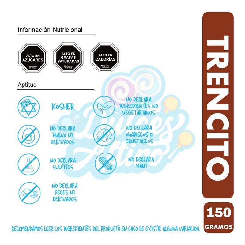 Trencito - Chocolate De Leche Nestle (barra Con 150gr)
