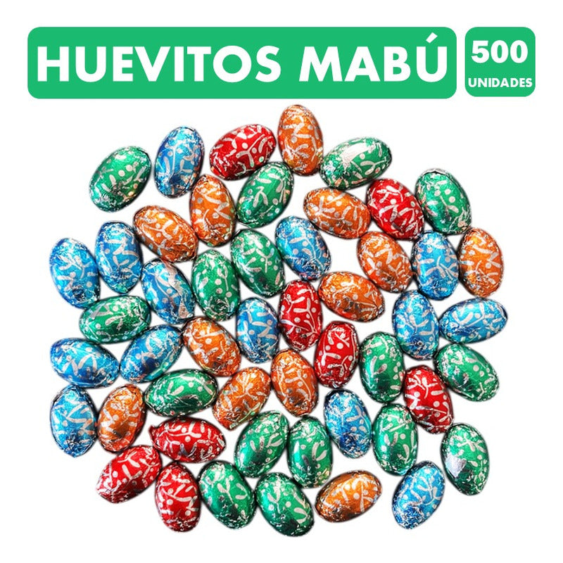 Huevitos De Pascua De Mabú (pack De 500 Huevos De Chocolate)
