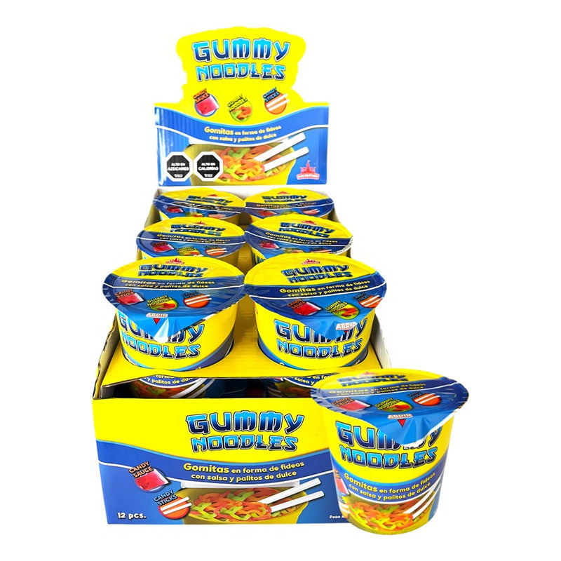 Maruchan De Gomitas - Gummy Noodles (caja Con 12 Unidades)