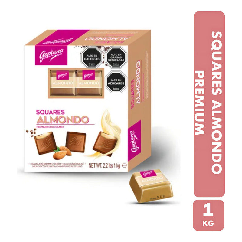 Chocolate Bombónes Almondo Almendra De Goplana (caja 1 Kg)