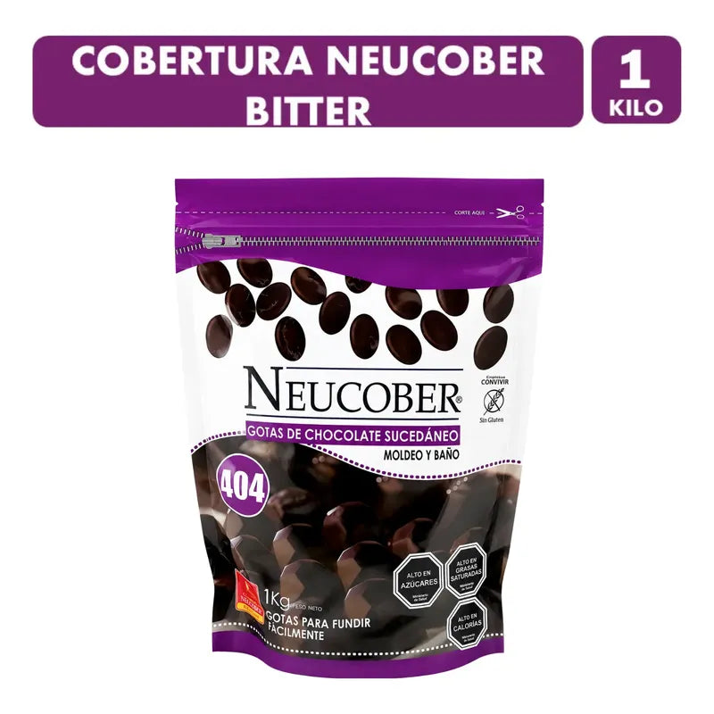Cobertura Neucober Bitter - Para Baño Y Moldeo (1kg)