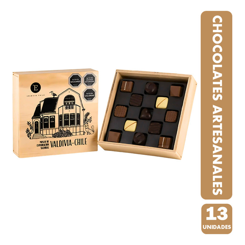 Bombones De Chocolate Surtidos Para Regalo Entrelagos (13un)