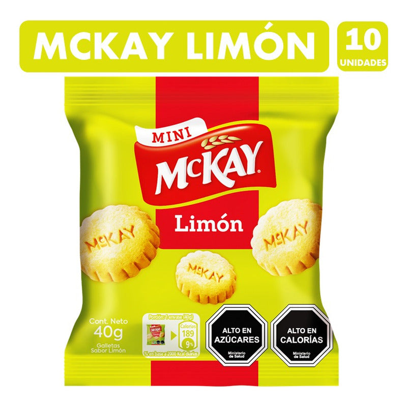 Mini Limón Galletas Para Colación - Nestlé (pack Con 10uni)