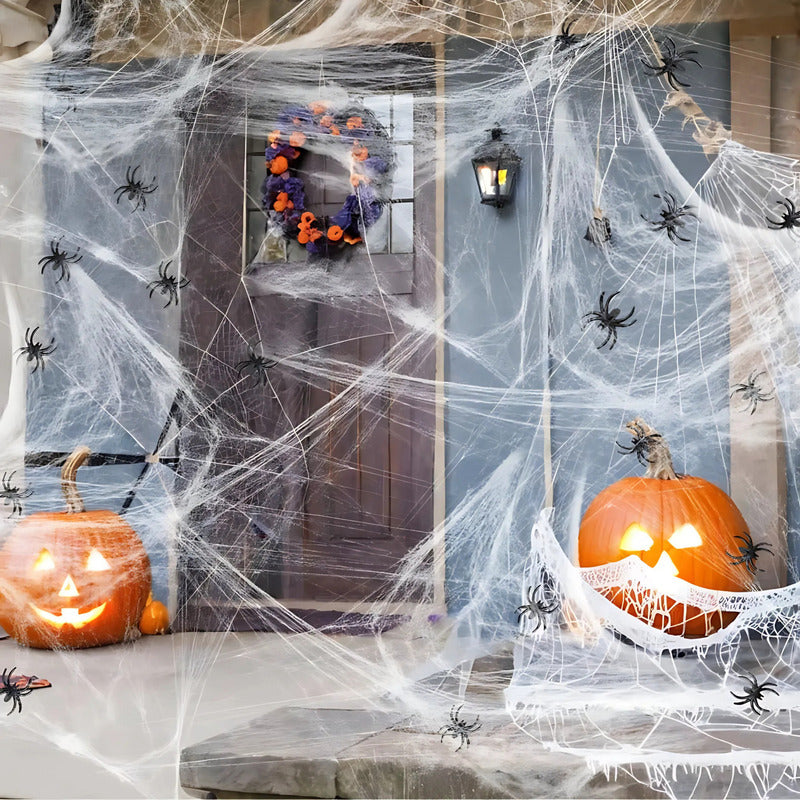 Telaraña Blanca Decorativa Especial Halloween 20g (unitario)