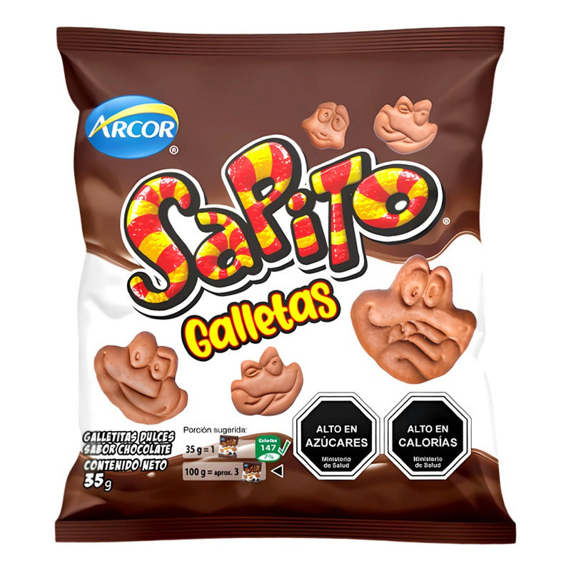 Galletas Sapito De Arcor, Para Colación - (pack De 10 Uni)