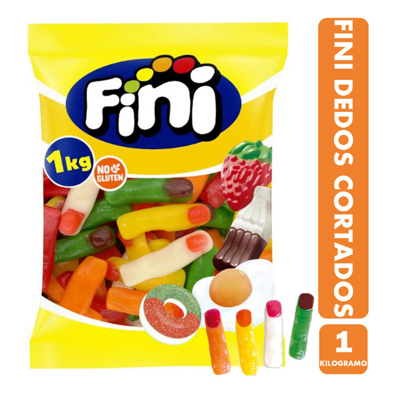 Gomitas Fini Dedos Cortados - Sin Gluten - Bolsa De 1kg