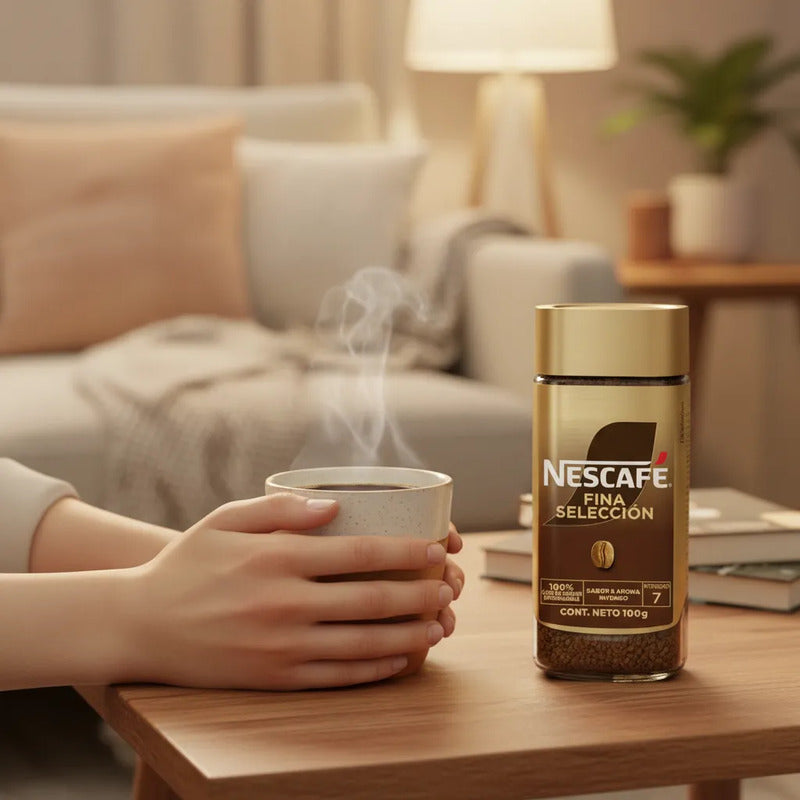Café Fina Selección Nescafé - Sabor & Aroma Intenso 100g