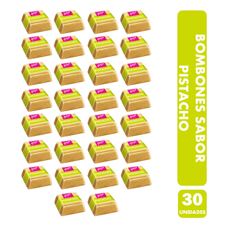 Chocolate Bombones Premium Pistacho De Goplana (30 Unidades)