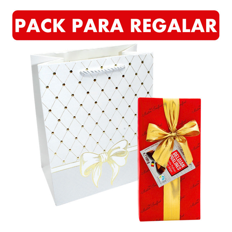 Bombones En Forma De Corazon Maitre Truffout+bolsa De Regalo