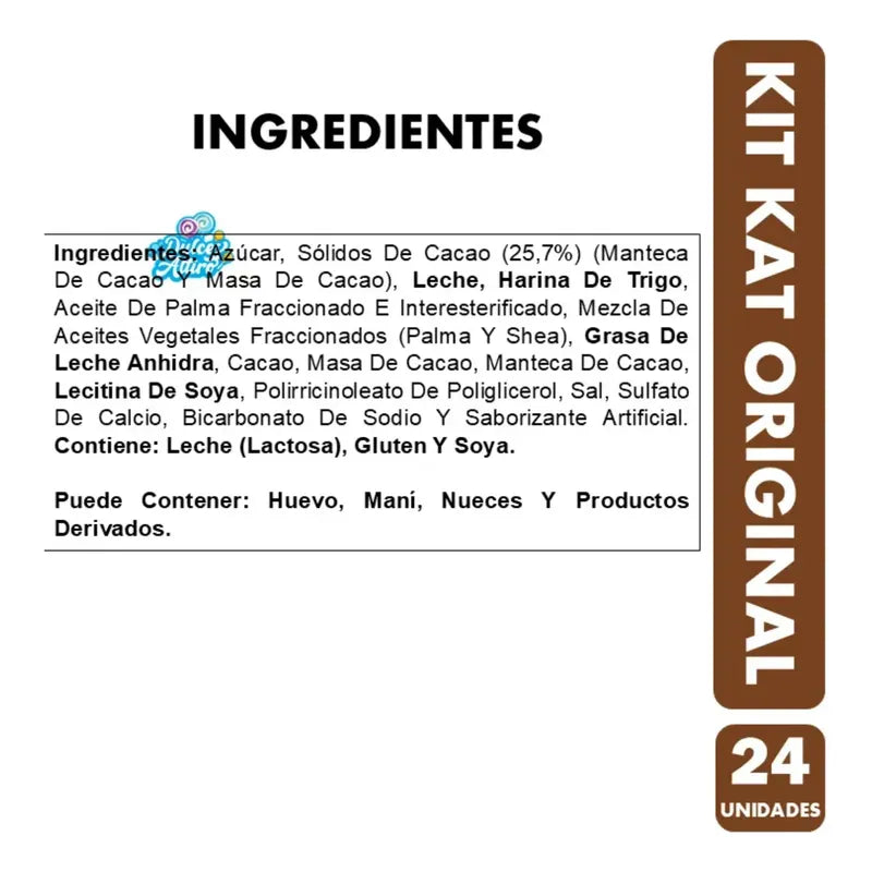Kit Kat Original - Oblea Bañada En Chocolate (display 24u)