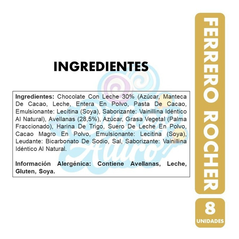 Ferrero Rocher En Caja Acrilica (caja Con 24 Unidades)
